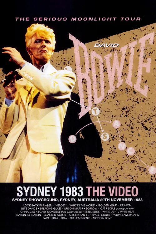 David Bowie: Serious Moonlight Sydney poster