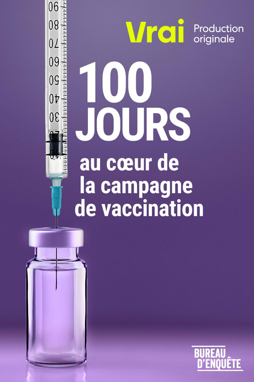 100 jours au coeur de la campagne de vaccination poster