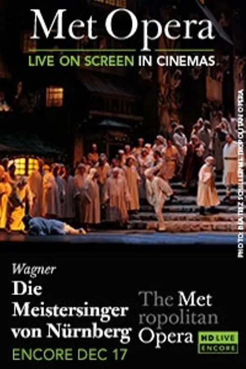 The Metropolitan Opera: The Master-Singers of Nuremberg poster
