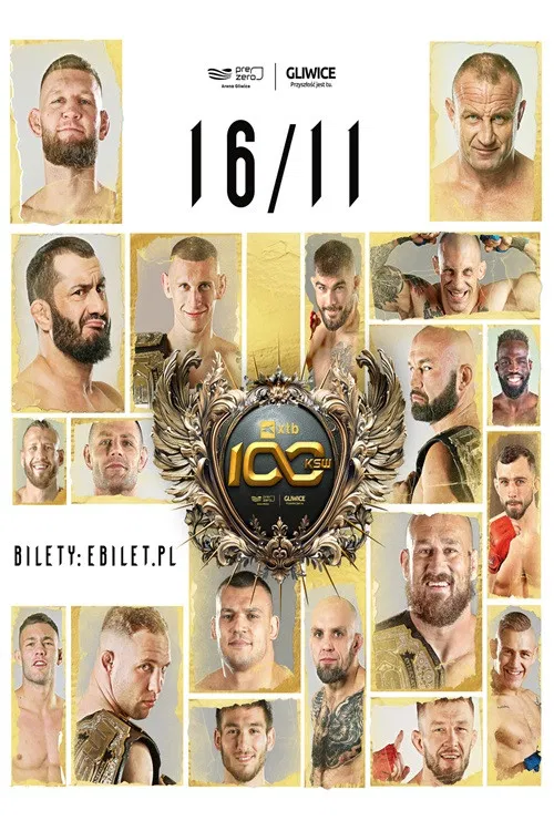 KSW 100: Khalidov vs. Bartosinski poster