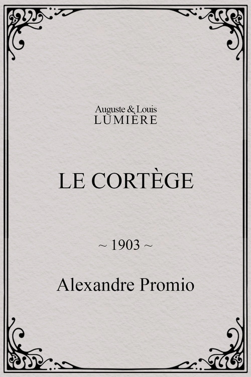 Le cortège poster