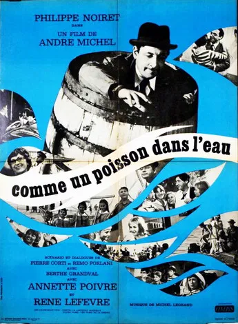 Comme un poisson dans l'eau poster