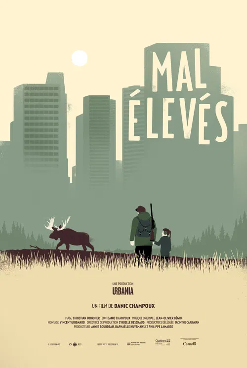 Mal élevé poster