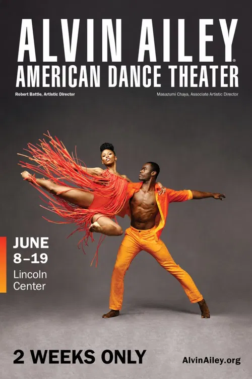 Lincoln Center at the movies presents Alvin Ailey American Dance Theater poster