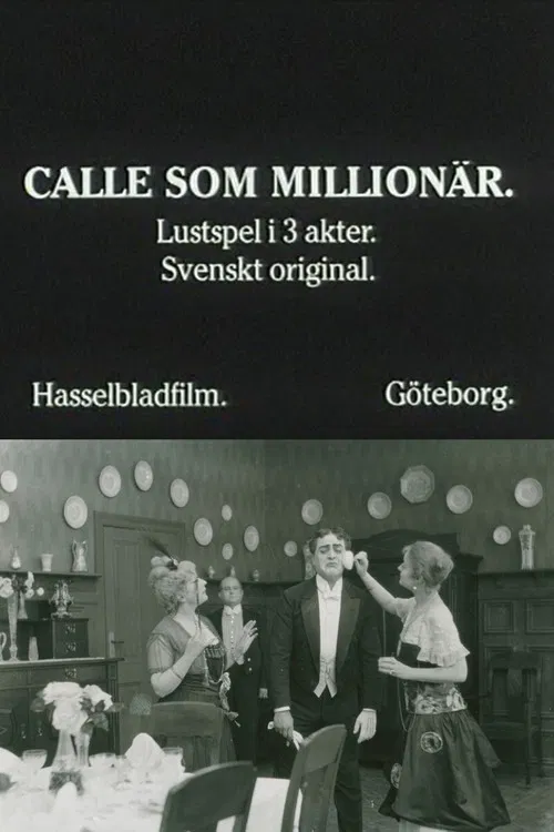 Calle som miljonär poster