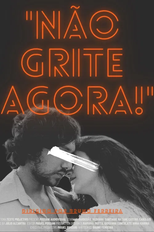 "Don't Scream Now" poster