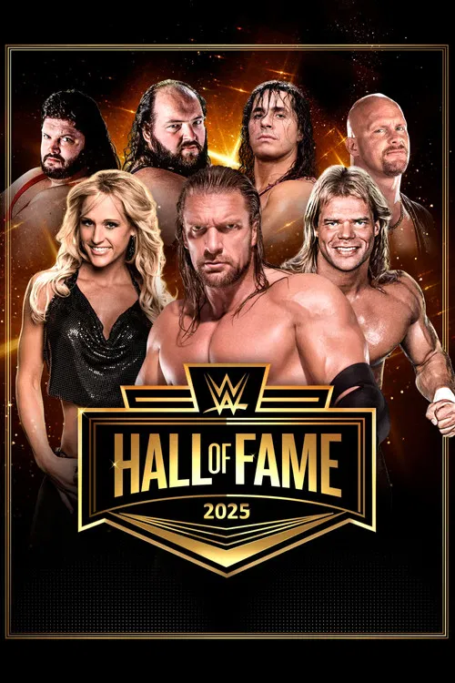 WWE Hall of Fame 2025 poster