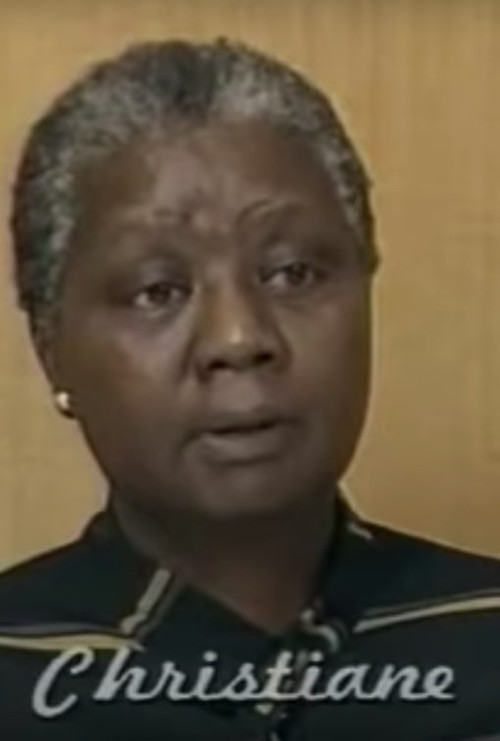 Portrait of Christiane Diop poster