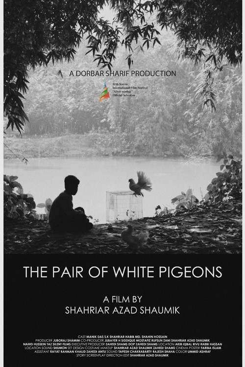 The Pair of White Pigeons poster