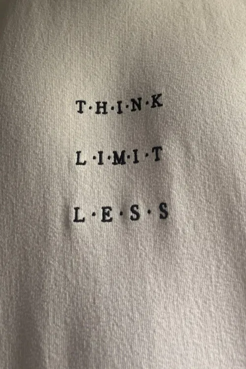 Think. Limit. Less poster