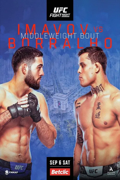 UFC Fight Night 258: Imavov vs. Borralho poster