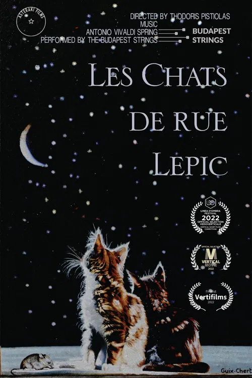 The Cats of Lepic Street poster