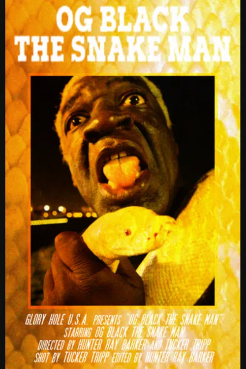 OG Black the Snake Man poster