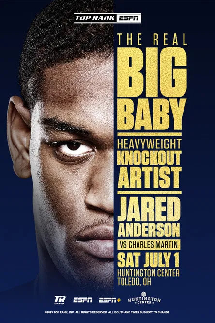 Jared Anderson vs. Charles Martin poster