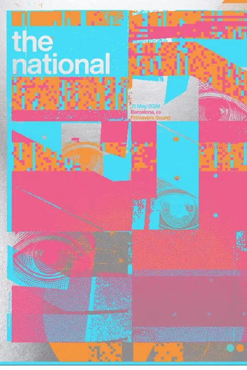 The National - Live at Primavera Sound Barcelona 2024 poster