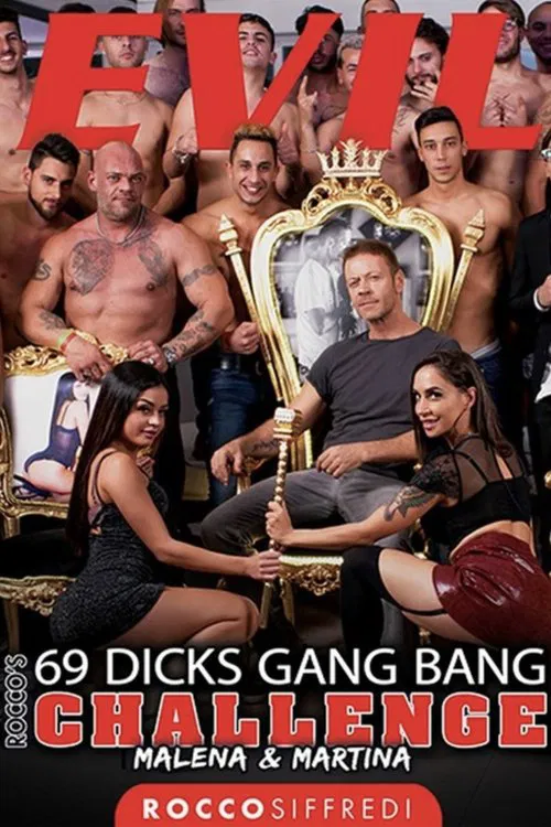 Rocco's 69 Dicks Gang Bang Challenge: Malena & Martina poster