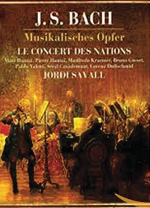 Bach BWV 1079 Musical Offering Jordi Savall Concert des Nations poster