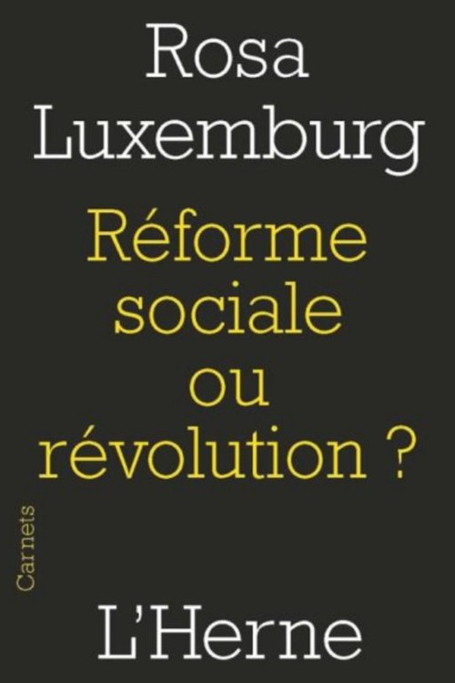 Réforme poster