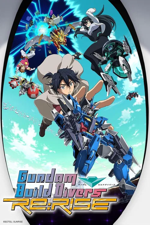 Gundam Build Divers Re: Rise poster