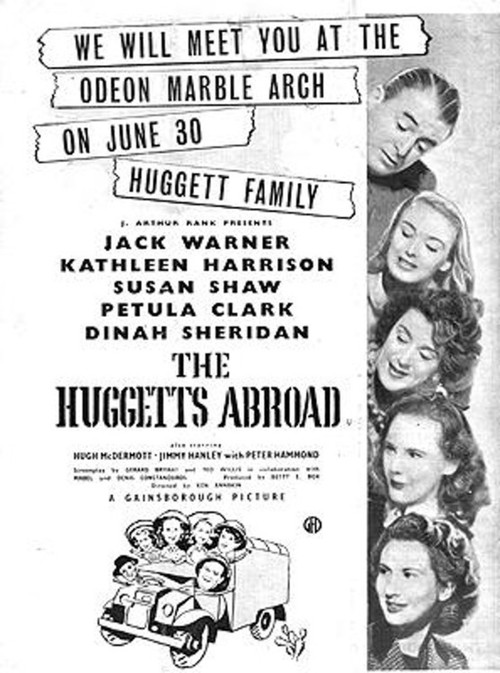 The Huggetts Abroad poster
