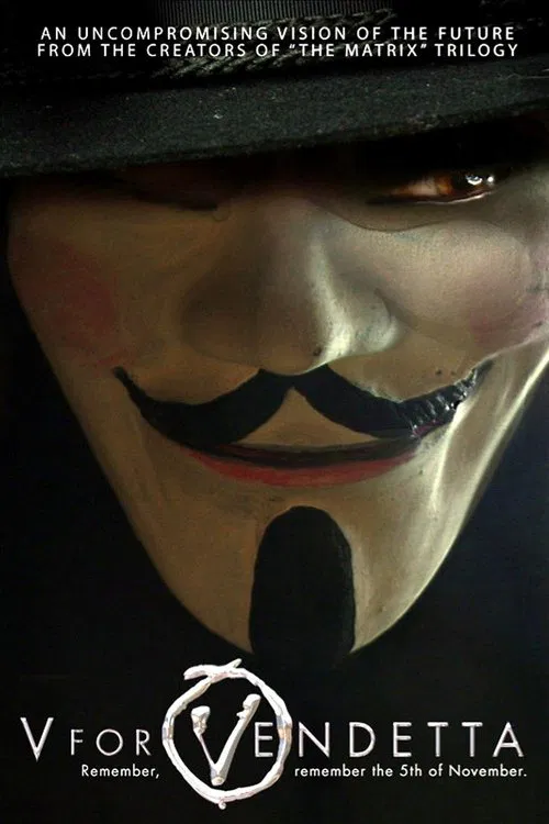 'V for Vendetta' Unmasked poster