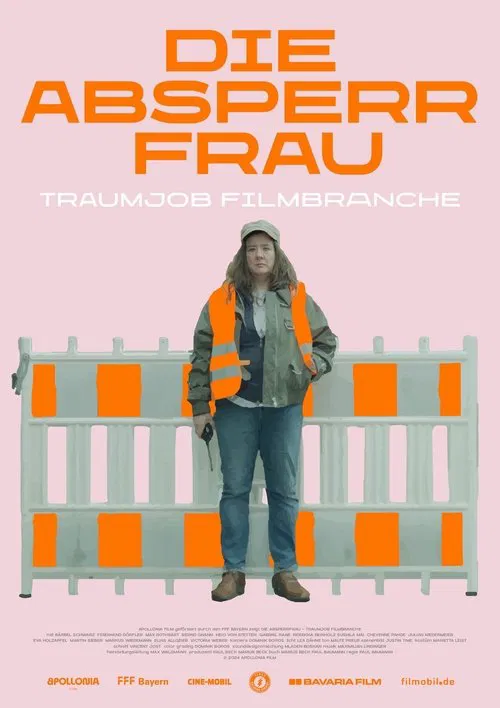 Die Absperrfrau poster