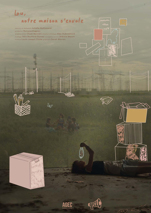 Lou, notre maison s'envole poster