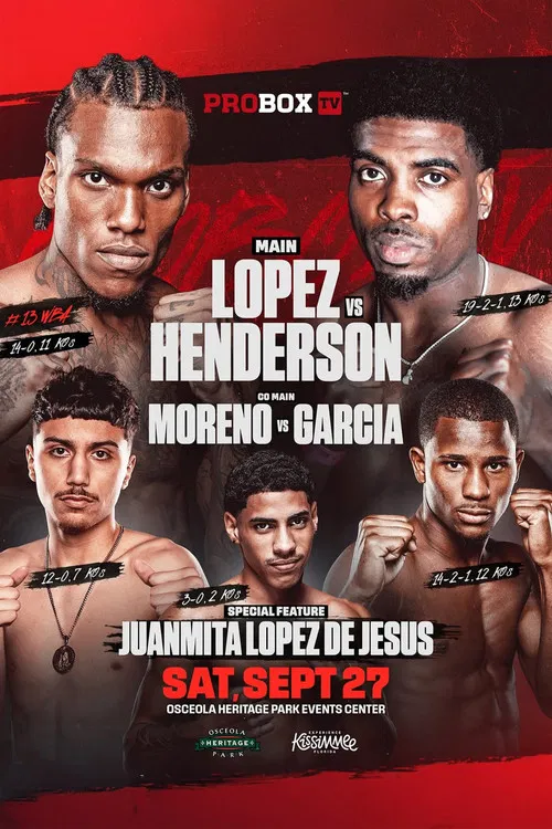 Najee Lopez vs. Kalvin Henderson poster