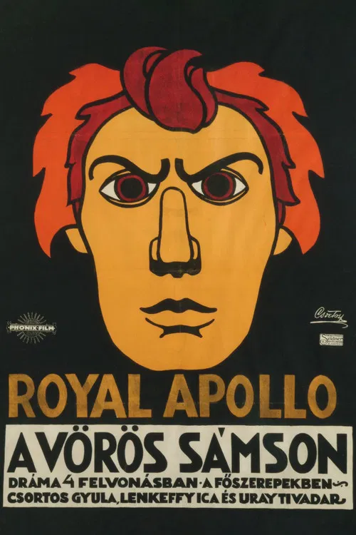 A vörös Sámson poster