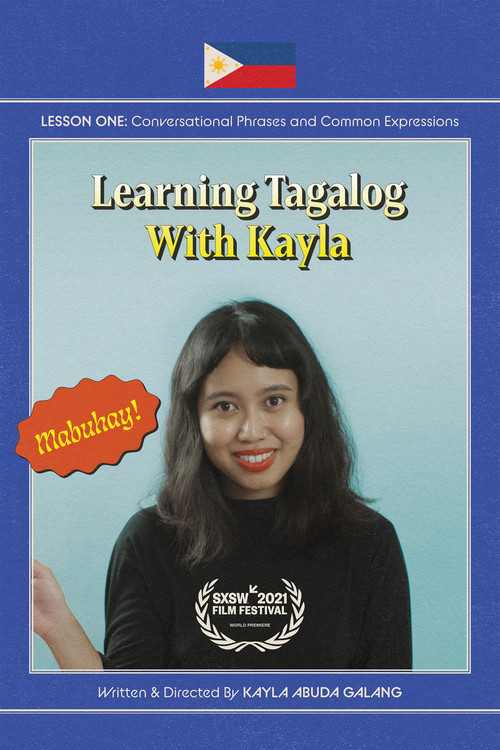 Learning Tagalog with Kayla poster