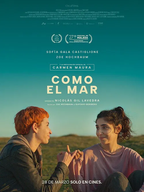 Como el mar poster