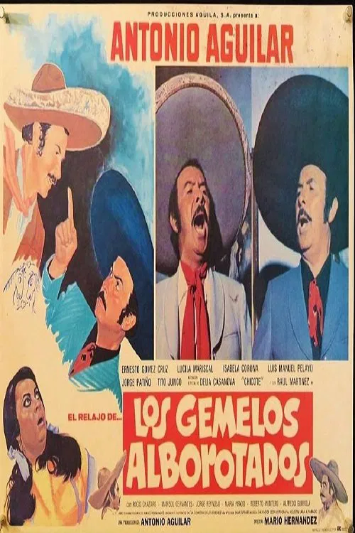 Los gemelos alborotados poster
