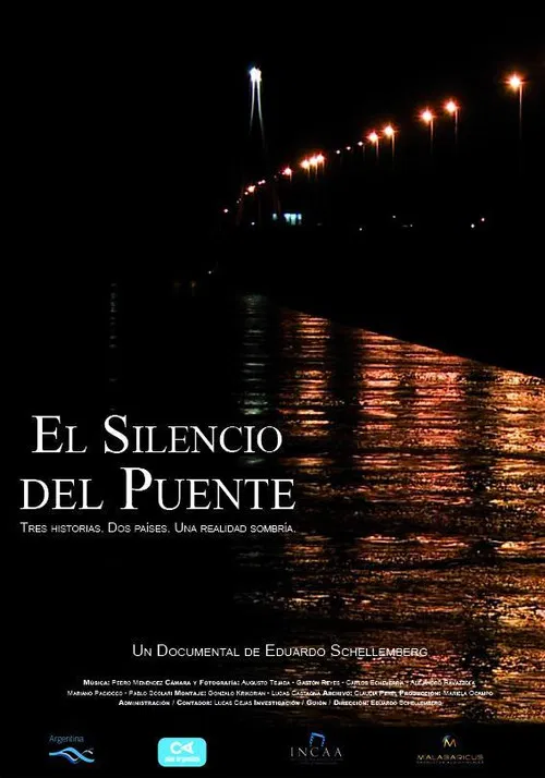 El silencio del puente poster