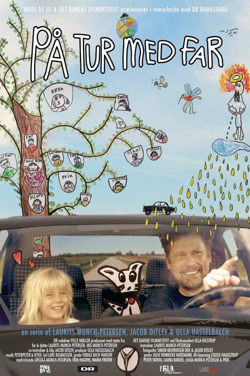 På tur med far poster