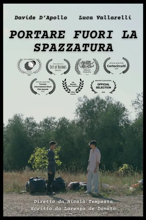 Portare fuori la spazzatura poster