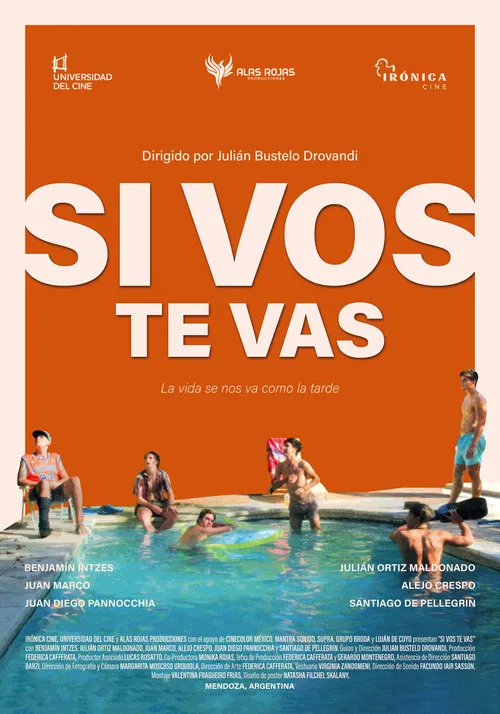 Si Vos Te Vas poster