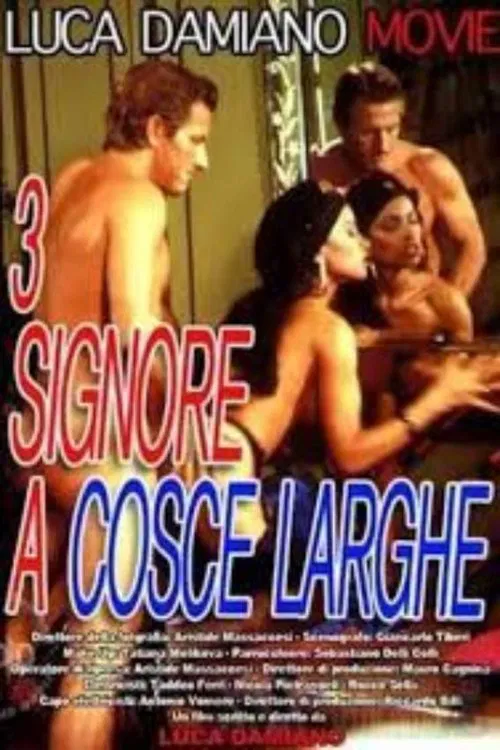 Tre signore a cosce larghe poster