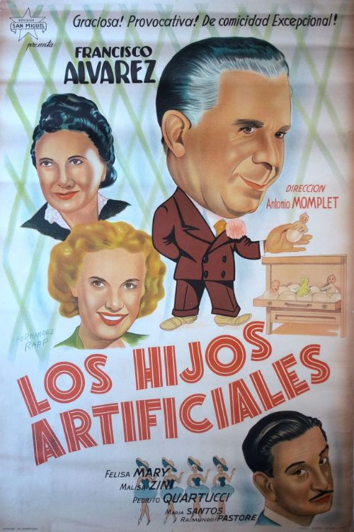Los hijos artificiales poster