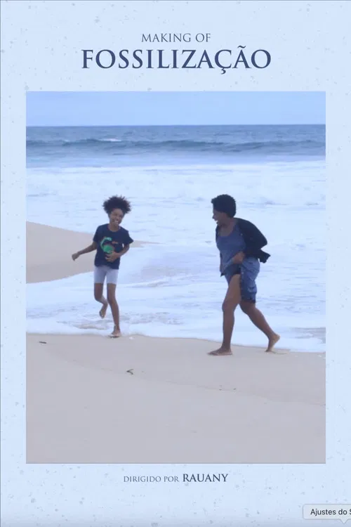 Making of Fossilização poster