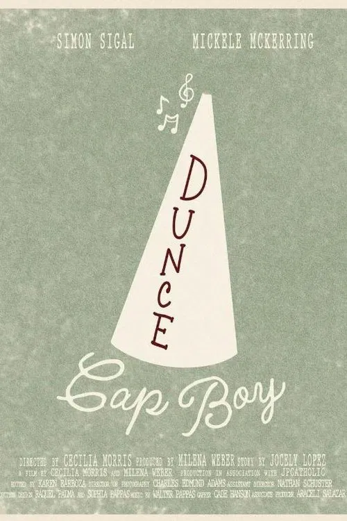 Dunce Cap Boy poster