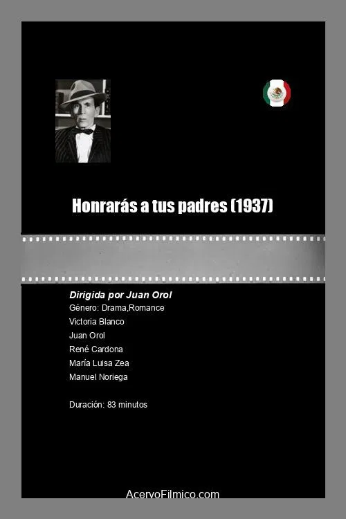 Honrarás a tus padres poster