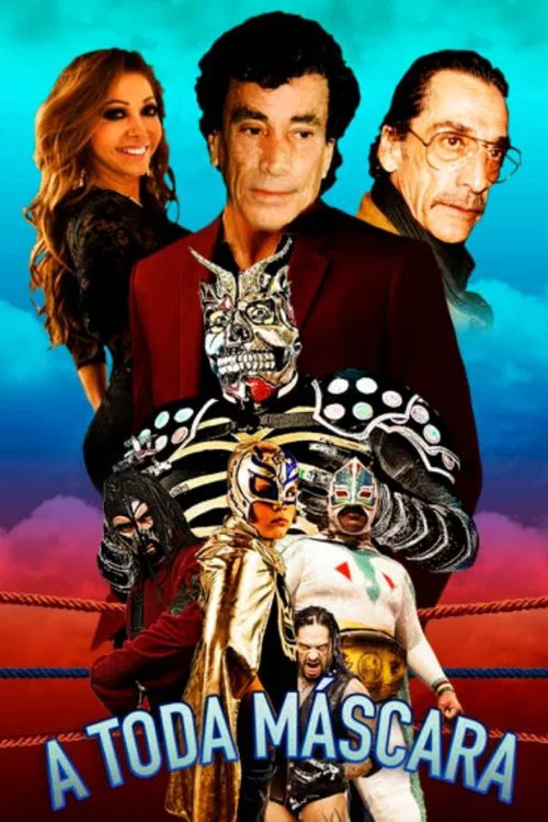 A toda máscara poster