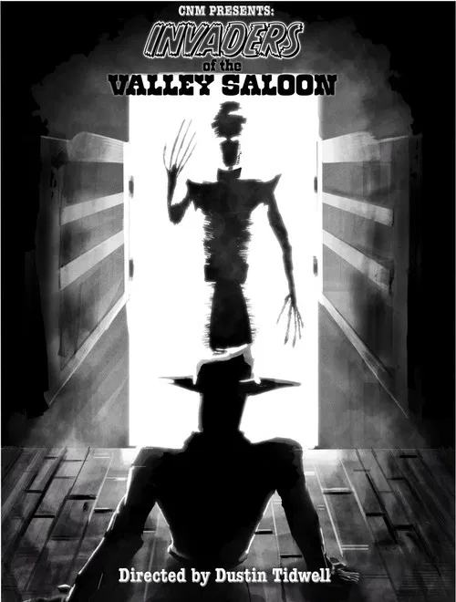 Invaders of the Valley Saloon poster