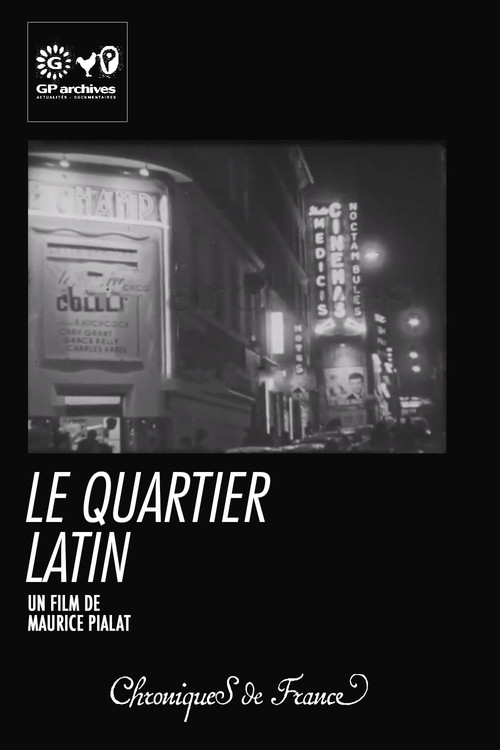 Le Quartier Latin poster