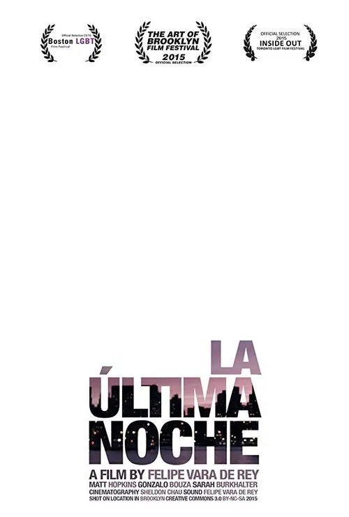 La última noche poster