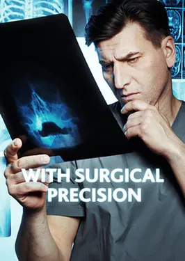 With Surgical Precision poster