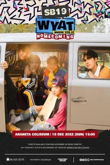 SB19 WYAT Tour Homecoming Concert poster