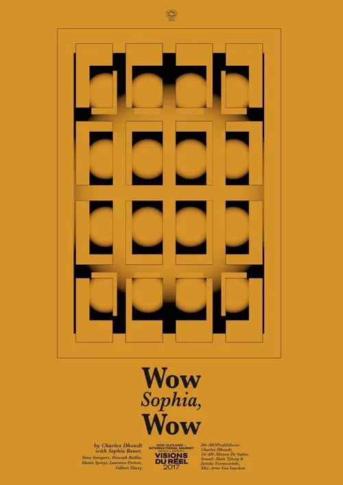 Wow Sophia, Wow poster