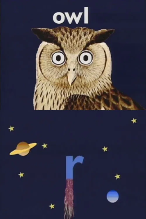 Letters O, P, and R poster