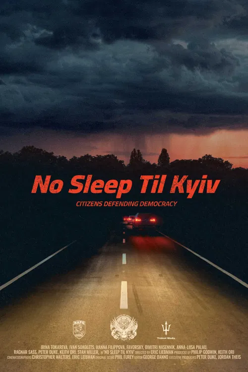 No sleep til Kyiv poster